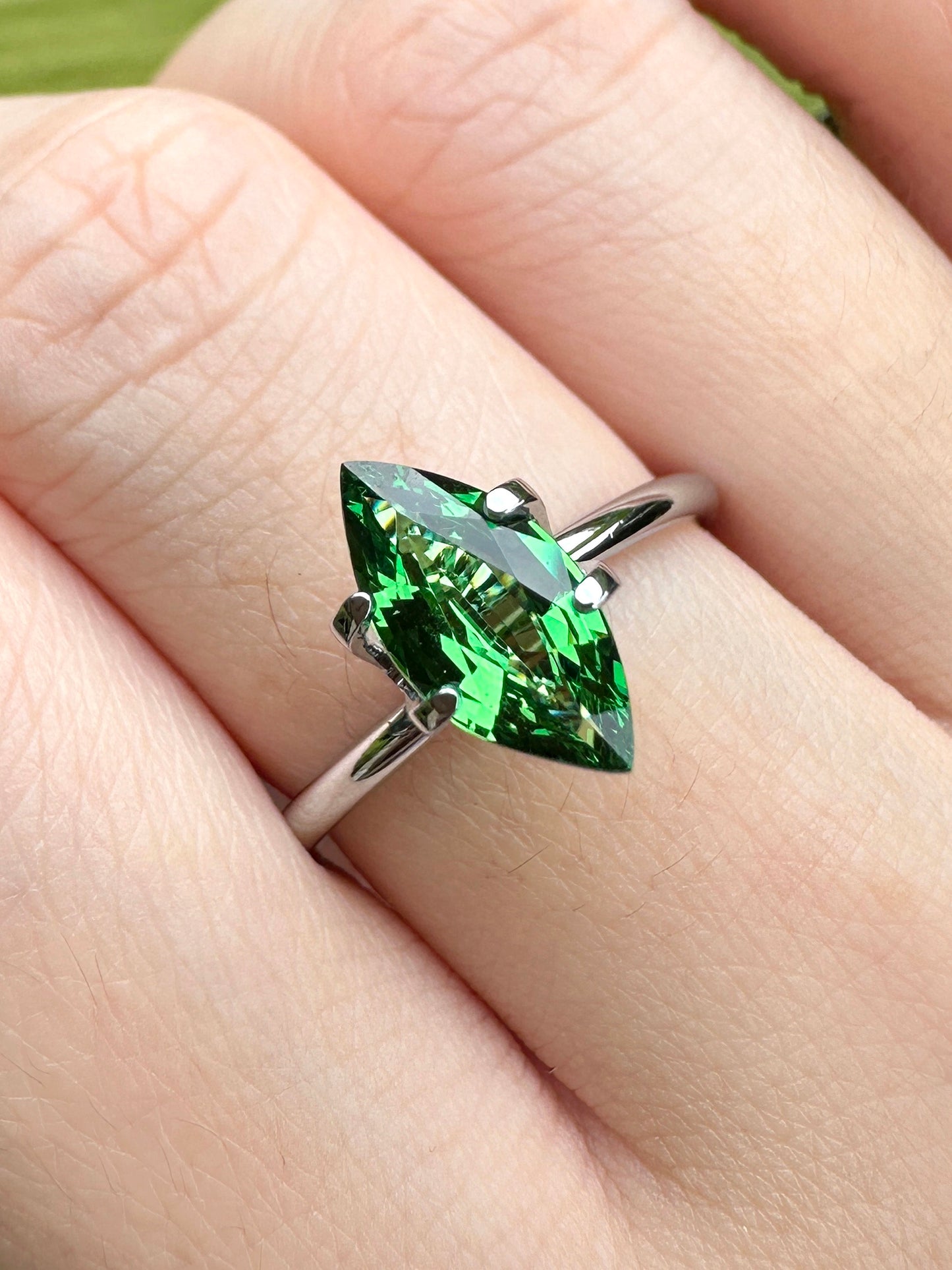 Natural Green Tsavorite | 1.31 Carats