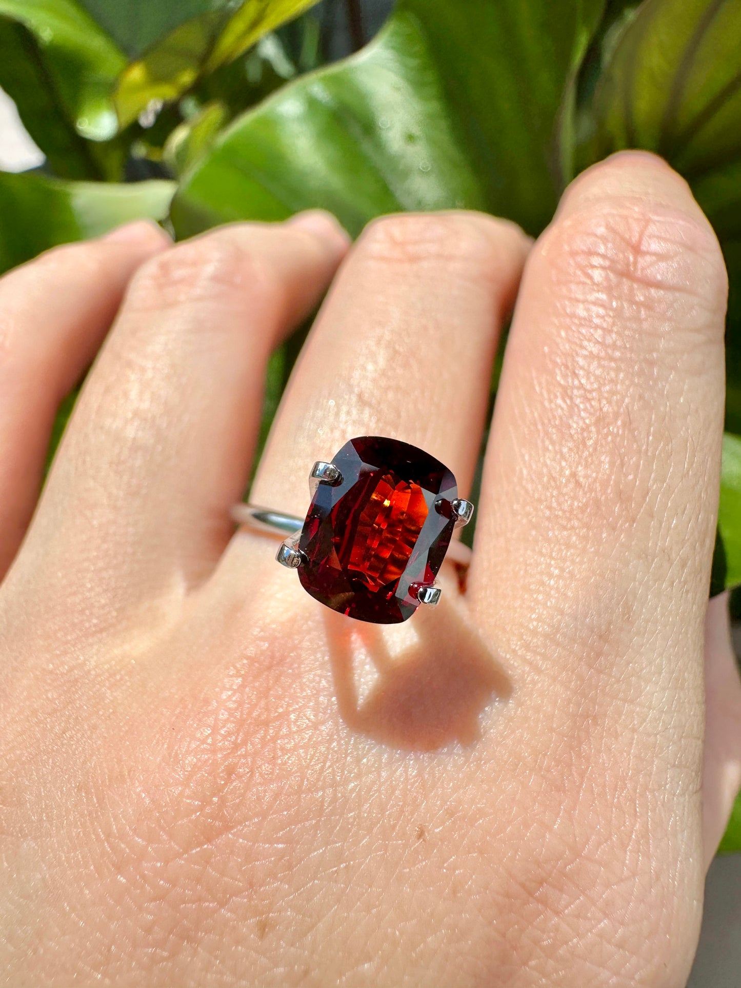 Natural Red Spessartine Garnet | 3.38 Carats