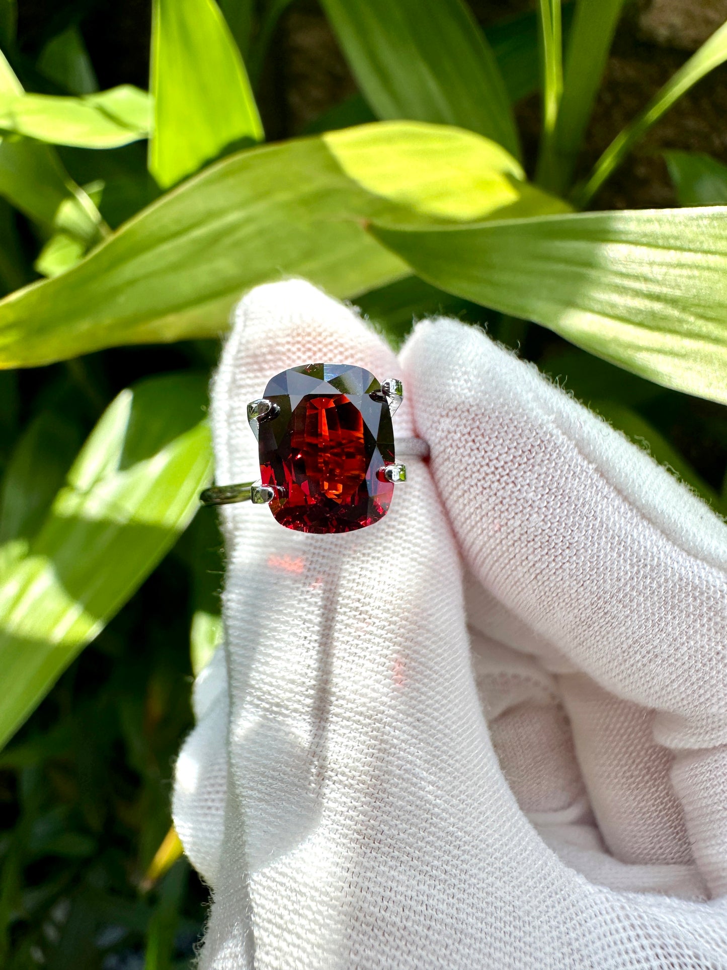 Natural Red Spessartine Garnet | 3.38 Carats