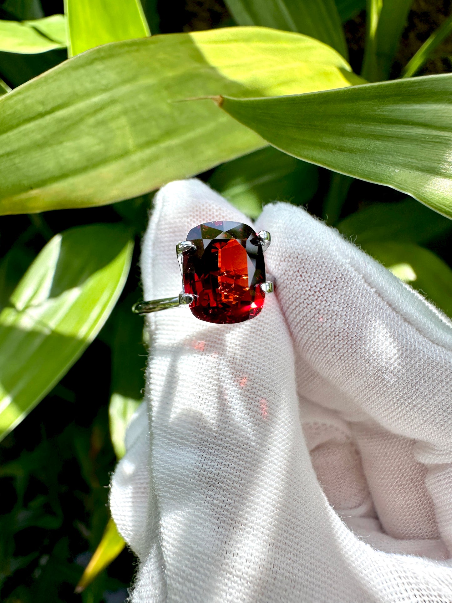 Natural Red Spessartine Garnet | 3.38 Carats