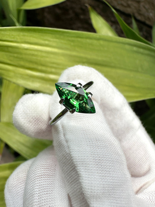 Natural Green Tsavorite | 1.31 Carats