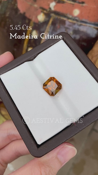 Natural Madeira Citrine | 5.45 Carats